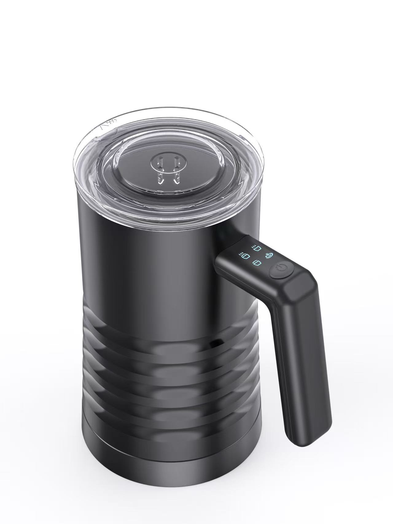 Electric Milk Frother MF01 with Handle-Mounted Controls product photo